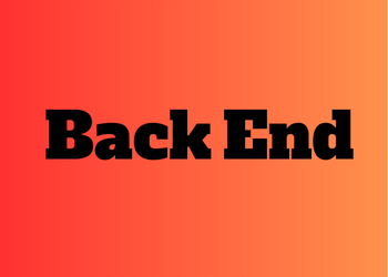 مشاريع Back End